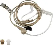 IFB Earpiece 3.5mm Kit Anchor/Broadcaster in Ear Monitor Only On Camera On Stage Professional EarSet Compatible w/iPhone, Andriod, Telex, Clear-Com, Comrex, Lecstronics
