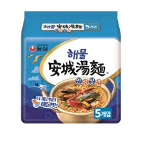 在飛比找蝦皮購物優惠-Nongshim 農心 安城湯麵 海鮮口味5入