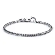 Sterling Silver Bracelet with Clasp of Wisdom