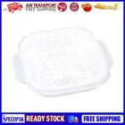Portable Transparent Kitchen PP Rice Storage Containers Microwave Heating