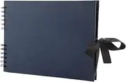 Lilihuimaoyi DIY Scrapbook Album for Family Gatherings and Milestones, Dark Blue
