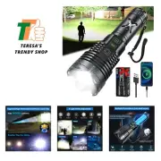 Super Bright Flashlight 990000 High Lumens,High Powered .5 Led Flashlight Rec...