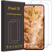 [2 Pack] Google Pixel 8 Screen Protector Tempered Glass For Google Pixel 8 5G
