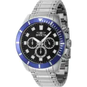 Invicta Men's Watch Pro Diver Quartz Chronograph Stainless Steel Bracelet 46040