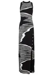 Missoni Space-dyed Knitted Maxi Dress - Black - 6 6