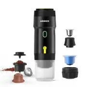 Portable Electric Espresso Machine,Travel Coffee Maker for Camping, Car Coffe...