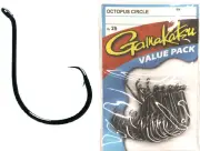 Gamakatsu Octopus Circle Fishing Hook Value Pack (25 Hooks) #2