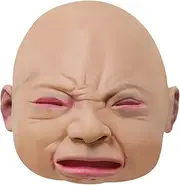 Auto-plaza Costume Thick Full Head for Adults Latex Mask Halloween Party Cosplay