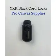 YKK Black Cord Locks SELECT YOU QUANTITY