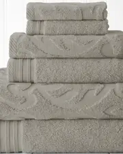 Modern Threads Jacquard 6pc Towel Set