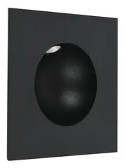 Gala LED Day Night Sleep Round Step Light in Black