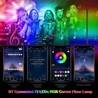 Dc5V 3 Splice 72 Leds Rgb Corner Floor Lamp Connected Illumination