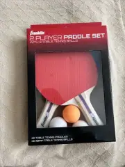 Franklin 2 Player Paddle Set With 3 Table Tennis Balls