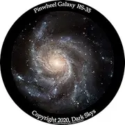 Miller Engineering Pinwheel Galaxy Disc for Homestar Flux Home Planetarium, (HS-35)
