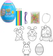 Just Play Shrinky Dinks Easter Kit, 12-Pieces, Kids Art and Craft Activity Set,
