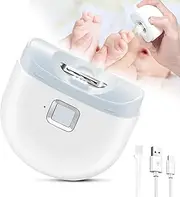 Automatic Nail Clipper,Electric Nail Clipper, Electric Baby Nail Trimmer with Light Nail Care, 2 Speeds, Lighting LED, Type-C Rechargeable, Easy Operation, Safe, Low Noise, For Babies, Children, Adults, Elderly, Gift