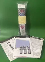 New in Box Dish Network 21.1 IR/UHF 21.1 180530 Remote Control and Manuals