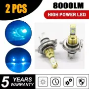 8000K For Mitsubishi Triton MN 2009-2015 H4 Headlights LED Hi-Low Beam Lamps 2x (for: Toyota)