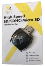 Xit SD/SDHC MicroSD Card Reader/Writer (XTSDCR)