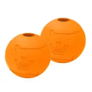 Bacon Flavored Dog Balls, Fetch 4" 2-Pk