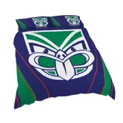 New Zealand NZ Warriors NRL DOUBLE Bed Quilt Doona Duvet Cover & Pillow Cases Set NEW