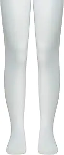 [Conte elegant] Conte/Esli Classic Thick Opaque Tights For Girls - Cool 50 Den (16С-57СПЕ) White 12, White, 10 Years