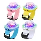 Party Wrist Disco Light Sound Activated Mini Strobe Light Bracelet Light