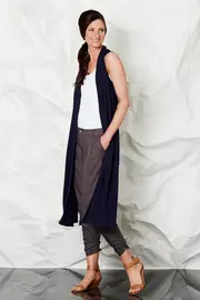 Longline Soft Vest--BKBD-261