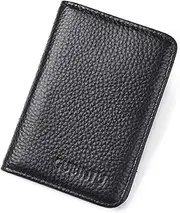 [TopMatch-Au] Men's RFID Genuine Leather Slim Wallet Credit Card Holder