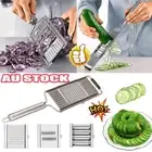 Multi-Purpose Vegetable Slicer Stainless Steel Grater Shredder Cutter Chopper ZR
