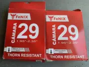 SALE: Pair Bicycle Inner Tubes Thorn Resistant 29"x 1.95-2.35 Presta 48mm FeNIX
