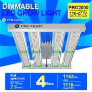 Phlizon PRO 2000W LED Grow Light Bars Full Spectrum Indoor Commercial Veg Flower