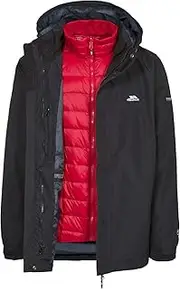 [TRESPASS] Men's 3-in-1 Pathway Down Jacket