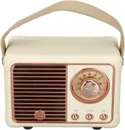 Vintage Bluetooth Speaker,Retro Bluetooth Speaker Vintage Decor Old Fashion Mini