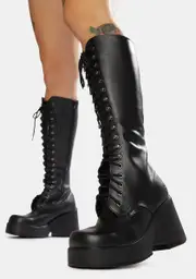 [ROC Boots Australia] Phoenix Leather Knee High Boots