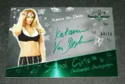 2018 Benchwarmer KATARINA VAN DERHAM Hot For Teacher #46 SCHOOL GIRLS Green/10