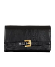 Balmain Shuffle Chain Crinkled Effect Wallet One size black