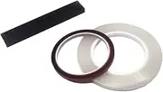 1/4 10inch Splicing Block Set Aluminum Engraver Open Reel with Media Leading Splicing Tape for Revoxonide