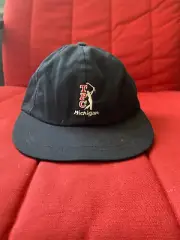 Vintage Kids TPC Michigan Merkley Headwear Golf Baseball Hat Strapback Youth NWT