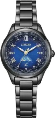 CITIZEN xC EE1007-75L 29mm DENPA Limited YOZORA COLLECTION Titanium Watch Black