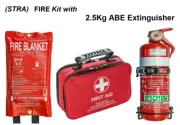 First Aid, 2.5kg Dry Chem Fire extinguisher & Fire Blanket 1MX 1M FREE DELIVERY