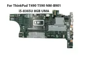 For Lenovo ThinkPad T490 T590 Motherboard NM-B901 i5-8365U 8GB UMA 01YT397