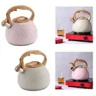 Loud Whistling Kettle Teakettle Anti Heat Handle Cooktop Heat Water Kettle