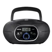 Toshiba CD Radio with Bluetooth Horizontal Compact TY-CW10(K) Black
