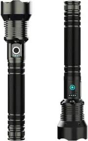 Rechargeable LED Flashlights, High Lumens Super Bright Flashlight, 5 + 7 Modes,