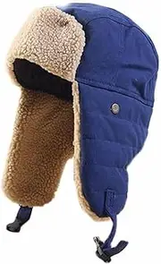 [XIEAE] Long Cotton Warm Hats Ear Guards Mountaineering Ski Riding Leisure with Buckle Accelerate Cycle and Lock The Temperature