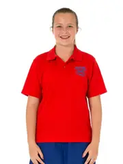 Red Polo Top