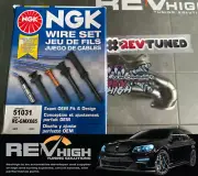 Spark plug leads ignition NGK for Holden 3.8L L67 Supercharged Ecotec V6