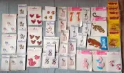Vintage Embroidered Animals Appliqués Patches IronOn SewOn Mixed NOS 42 Pack 60+