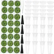 Mipcase 1Set Hydroponics Planting Baskets Durable Pots for Seedlings Garden Plant Nursery Pot with Drainage for Vegetables Hydroponic Systems